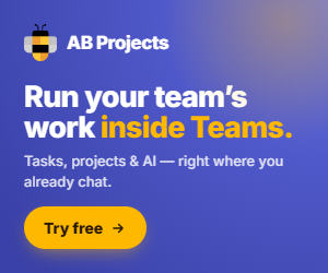 AB Projects — Task management for Microsoft 365. Try it free.