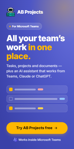 ActionBridge — Gestion de tâches pour Microsoft 365