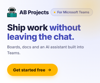ActionBridge — Gestion de tâches pour Microsoft 365